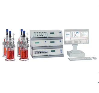 德國(guó)艾本德Eppendorf,DASGIP? Parallel Bioreactor System, 適用細(xì)胞培養(yǎng)，最大 50?sL/h 通氣, 12 罐體系統(tǒng)，臺(tái)式罐體